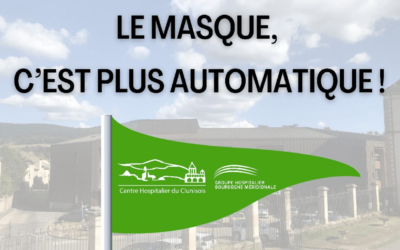 Drapeau vert au CHC : Le port du masque n’est plus systématique